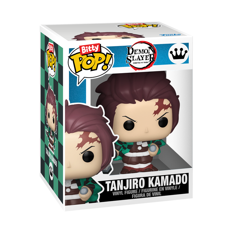  Funko Bitty Pop 2 Pack - Demon Slayer - Tanjiro Kamado e Nezuko Kamado