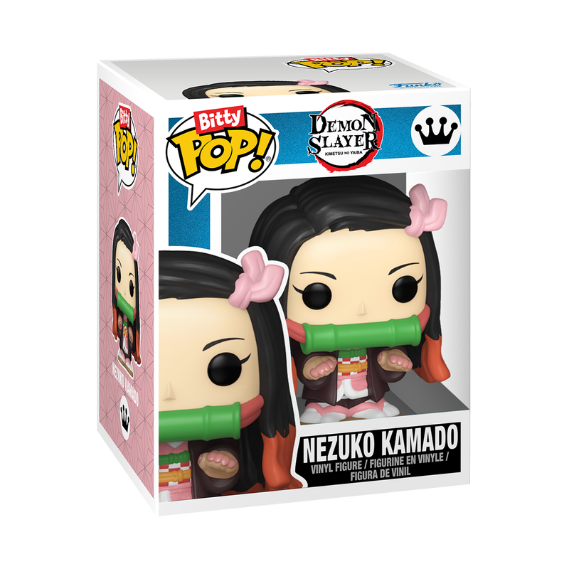  Funko Bitty Pop 2 Pack - Demon Slayer - Tanjiro Kamado e Nezuko Kamado