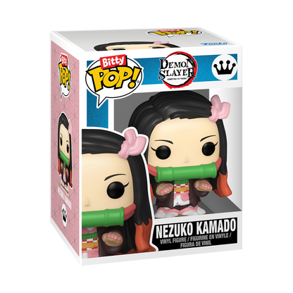  Funko Bitty Pop 2 Pack - Demon Slayer - Tanjiro Kamado e Nezuko Kamado
