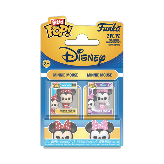 Funko Bitty Pop 2 Pack - Disney - Minnie Mouse e Minnie Mouse