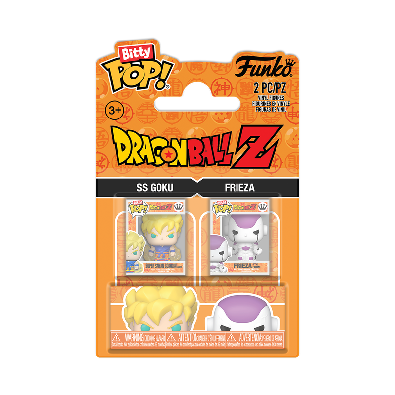 Funko Bitty Pop 2 Pack - Dragon Ball Z - SS Goku e Frieza