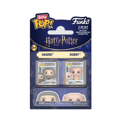 Funko Bitty Pop 2 Pack - Harry Potter - Hagrid e Dobby