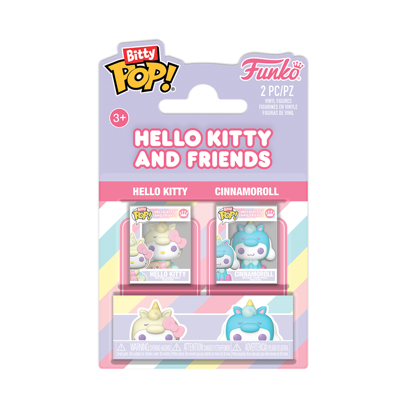 Funko Bitty Pop 2 Pack - Hello Kitty and Friends - Hello Kitty e Cinnamoroll