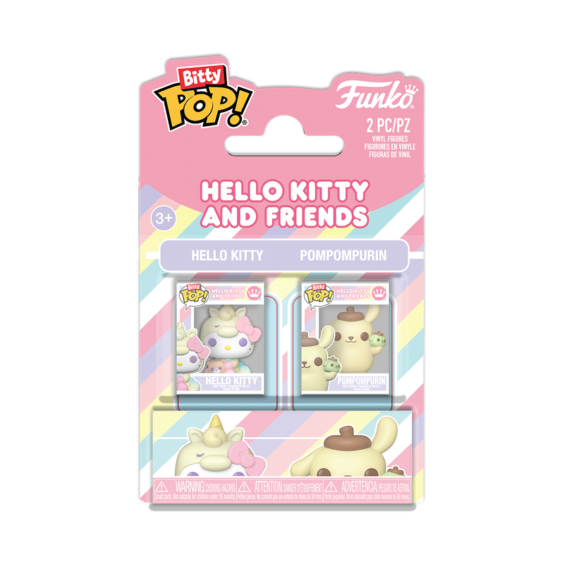 Funko Bitty Pop 2 Pack - Hello Kitty and Friends - Hello Kitty e Pompompurin