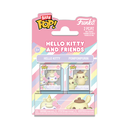 Funko Bitty Pop 2 Pack - Hello Kitty and Friends - Hello Kitty e Pompompurin