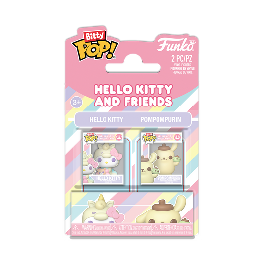 Funko Bitty Pop 2 Pack - Hello Kitty and Friends - Hello Kitty e Pompompurin