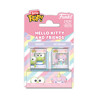 Funko Bitty Pop 2 Pack - Hello Kitty and Friends - Keroppi e My Melody