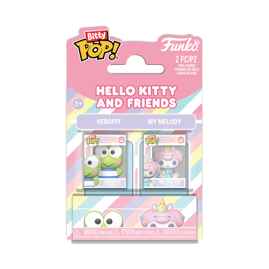 Funko Bitty Pop 2 Pack - Hello Kitty and Friends - Keroppi e My Melody