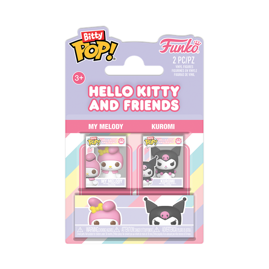 Funko Bitty Pop 2 Pack - Hello Kitty and Friends - My Melody e Kuromi