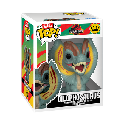 Funko Bitty Pop 2 Pack - Jurassic Park - Tyrannosaurus Fossil e Dilophosaurus