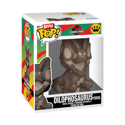Funko Bitty Pop 2 Pack - Jurassic Park - Tyrannosaurus Fossil e Dilophosaurus