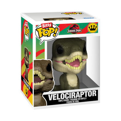 Funko Bitty Pop 2 Pack - Jurassic Park - Velociraptor e Brachiosaurus