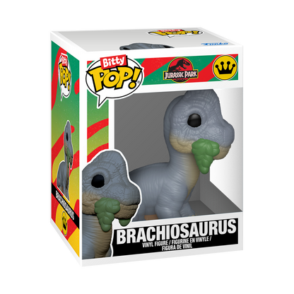 Funko Bitty Pop 2 Pack - Jurassic Park - Velociraptor e Brachiosaurus
