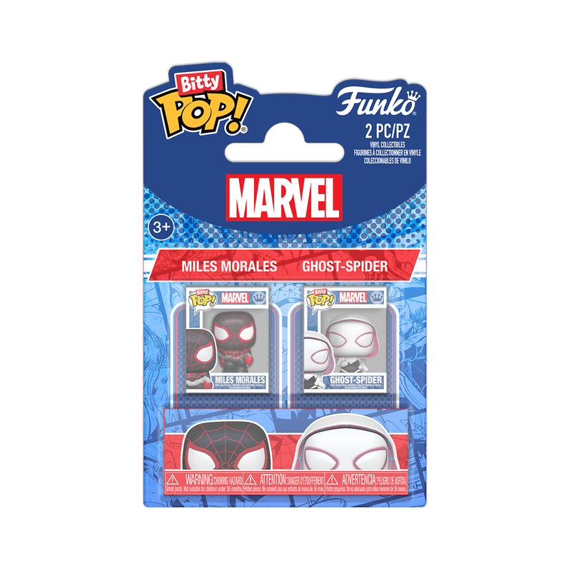 Funko Bitty Pop 2 Pack - Marvel - Miles Morales e Ghost-Spider