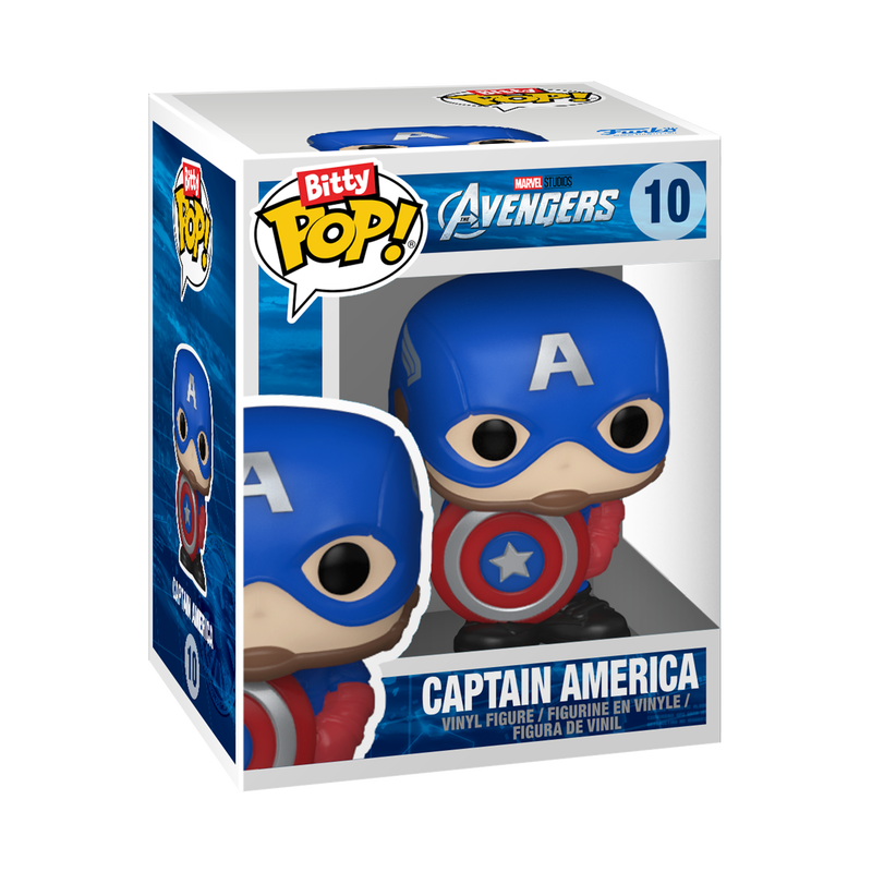 Funko Bitty Pop 2 Pack - Marvel - The Infinity Saga - Captain America e Hulk