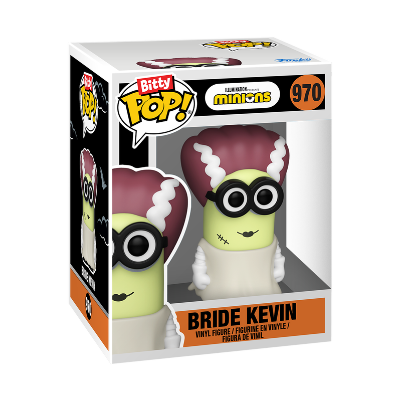  Funko Bitty Pop 2 Pack - Minions - Bride Kevin e Eye, Matie
