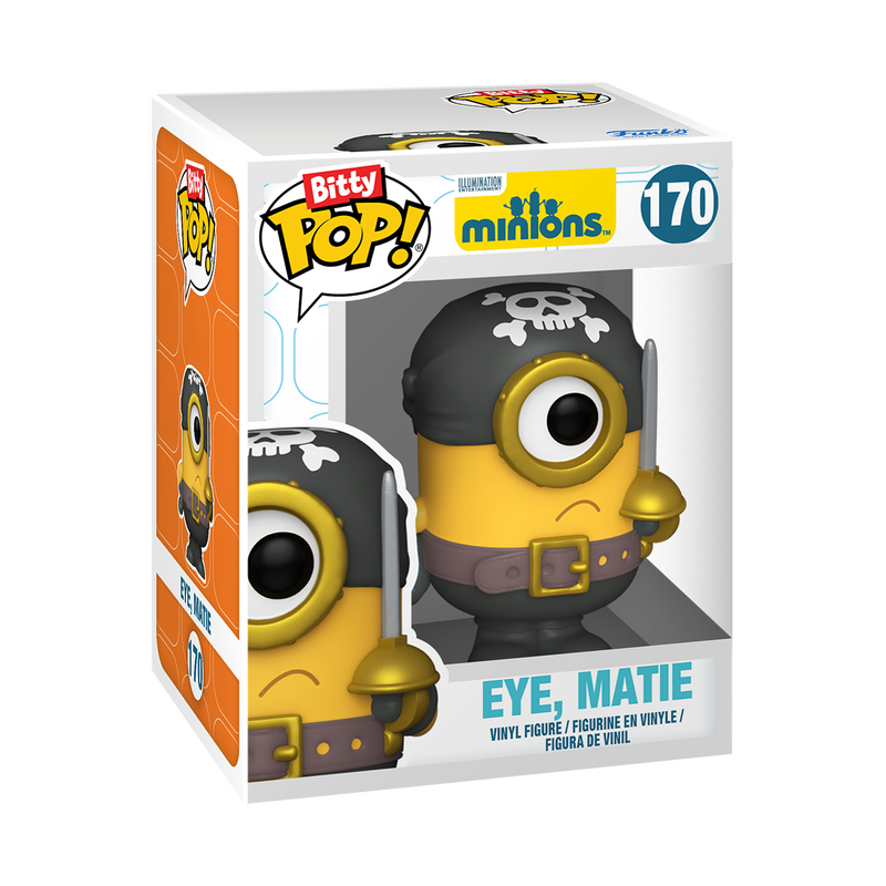  Funko Bitty Pop 2 Pack - Minions - Bride Kevin e Eye, Matie