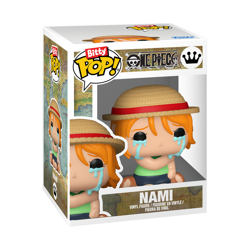 Funko Bitty Pop 2 Pack - One Piece - Monkey D. Luffy e Nami