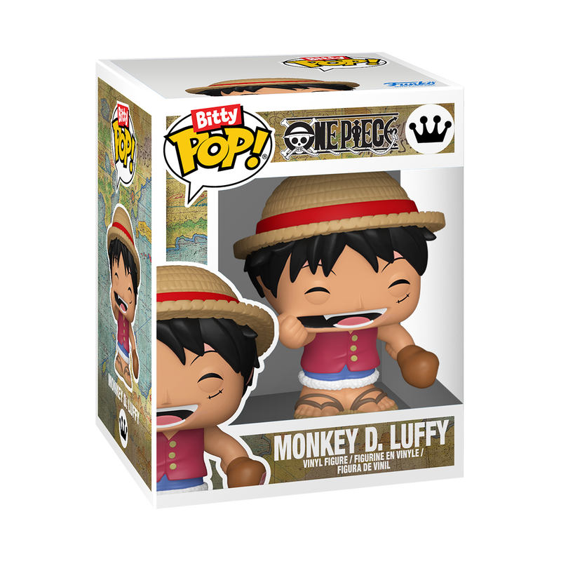 Funko Bitty Pop 2 Pack - One Piece - Monkey D. Luffy e Nami