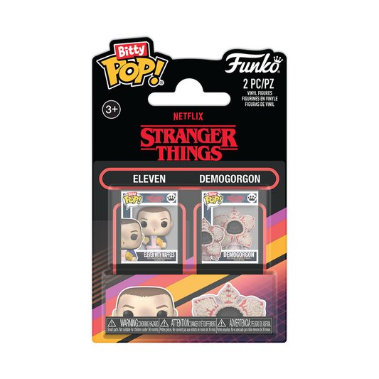 Funko Bitty Pop 2 Pack - Stranger Things - Eleven e Demogorgon