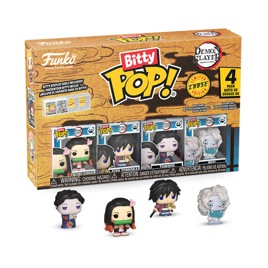 Funko Bitty Pop 4 Pack - Demon Slayer (Chase) 