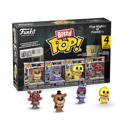 *Pré-reserva* Funko Bitty Pop 4 Pack - Five Nights at Freddy's