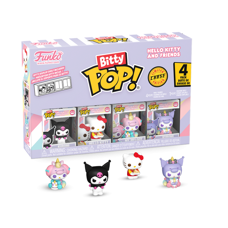 Funko Bitty Pop 4 Pack - Hello Kitty and Friends (Chase)