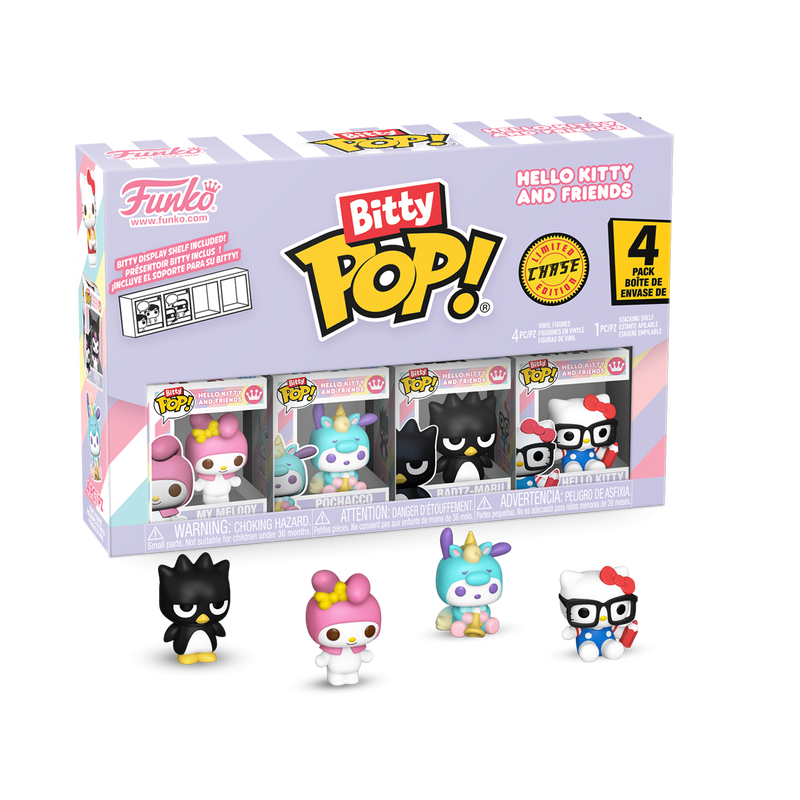 Funko Bitty Pop 4 Pack - Hello Kitty and Friends (Chase)