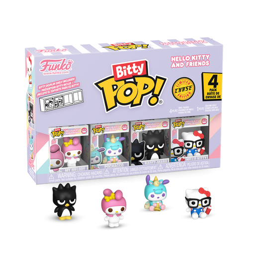 Funko Bitty Pop 4 Pack - Hello Kitty and Friends (Chase)
