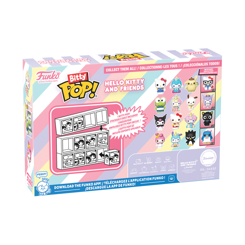Funko Bitty Pop 4 Pack - Hello Kitty and Friends (Chase)