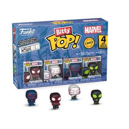 Funko Bitty Pop 4 Pack - Marvel - Spider-Man (Chase)