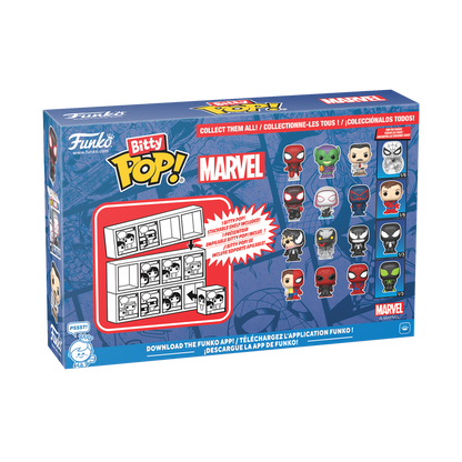 Funko Bitty Pop 4 Pack - Marvel - Spider-Man (Chase)
