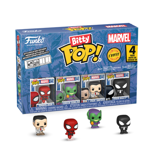 Funko Bitty Pop 4 Pack - Marvel - Spider-Man (Chase)