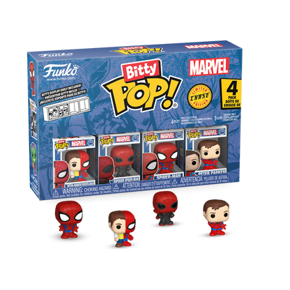 Funko Bitty Pop 4 Pack - Marvel - Spider-Man (Chase)