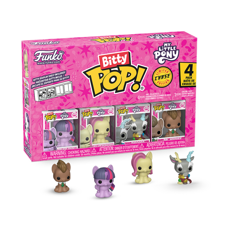  Funko Bitty Pop 4 Pack - My Little Pony (Chase)