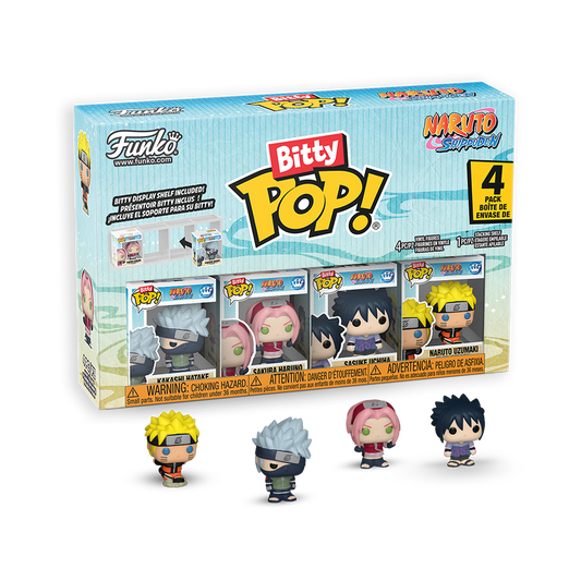 Funko Bitty Pop 4 Pack - Naruto Shippuden