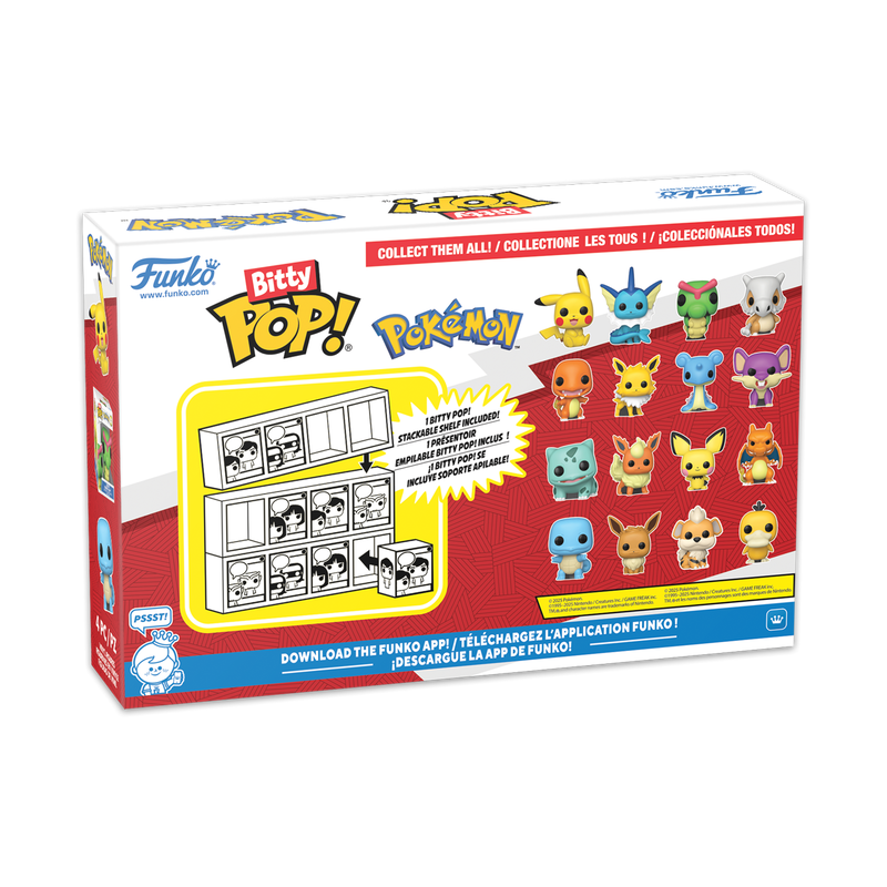  Funko Bitty Pop 4 Pack - Pokémon 
