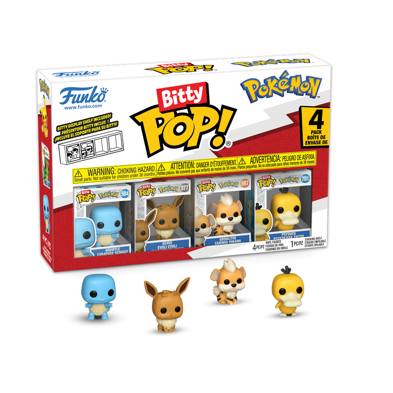 Funko Bitty Pop 4 Pack - Pokémon