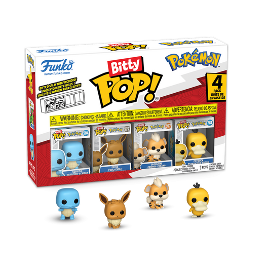 Funko Bitty Pop 4 Pack - Pokémon