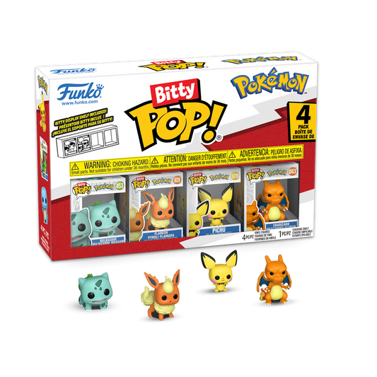 Funko Bitty Pop 4 Pack - Pokémon