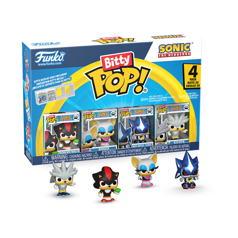  Funko Bitty Pop 4 Pack - Sonic the Hedgehog