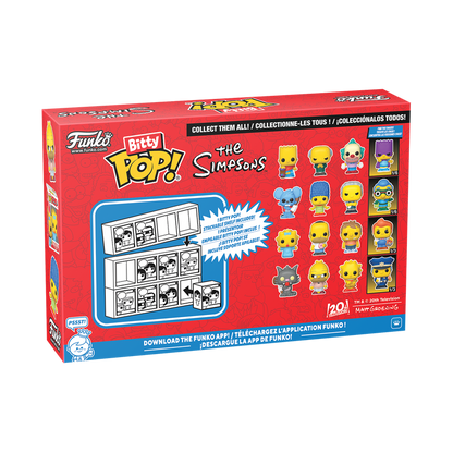 Funko Bitty Pop 4 Pack - The Simpsons (Chase)