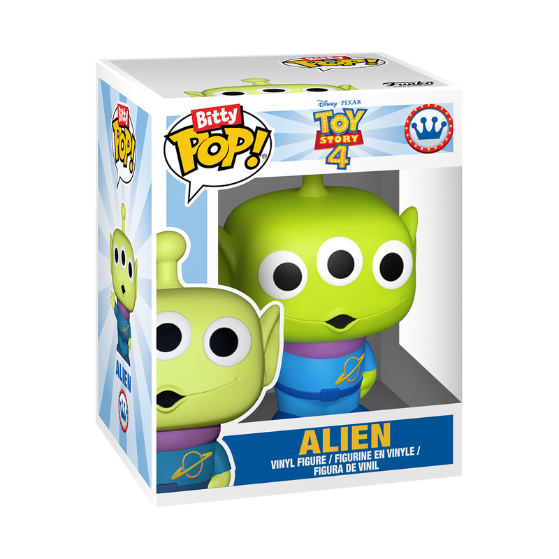  Funko Bitty Pop Arcade - DIsney -  Pixar -  Toy Story - Alien GITD