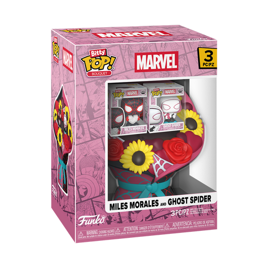 Funko Bitty Pop Bouquet - Marvel - Miles Morales and Ghost Spider
