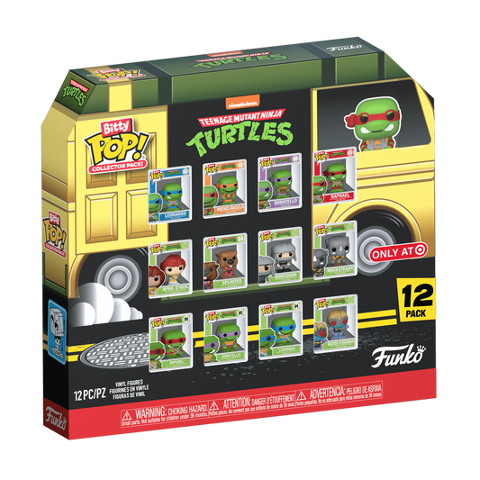 Funko Bitty Pop Collector Pack - Tenage Mutant Ninja Turtles (12 Pack)