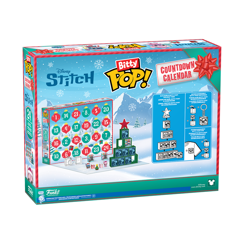  Funko Bitty Pop Countdown Calendar - Disney - Lilo & Stitch