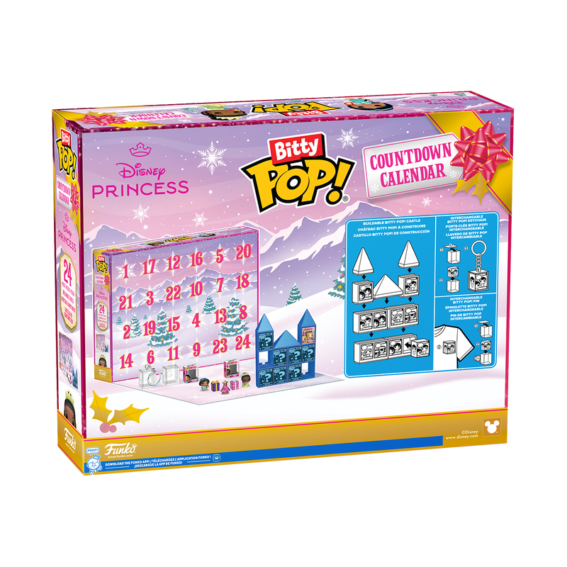 Funko Bitty Pop Countdown Calendar - Disney - Princess