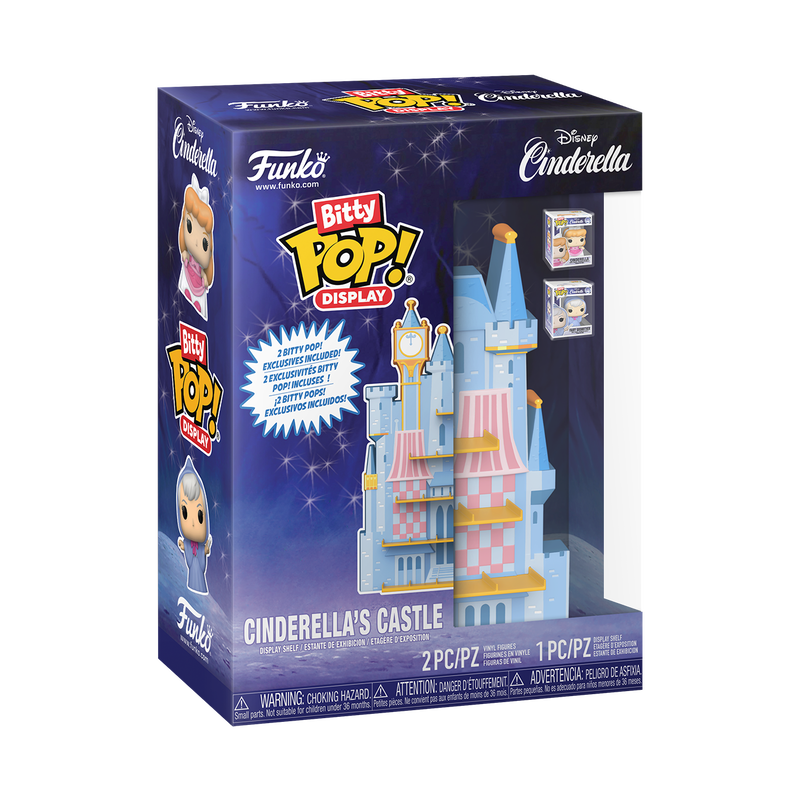 Funko Bitty Pop Display - Disney - Cinderella - Cinderella's Castle