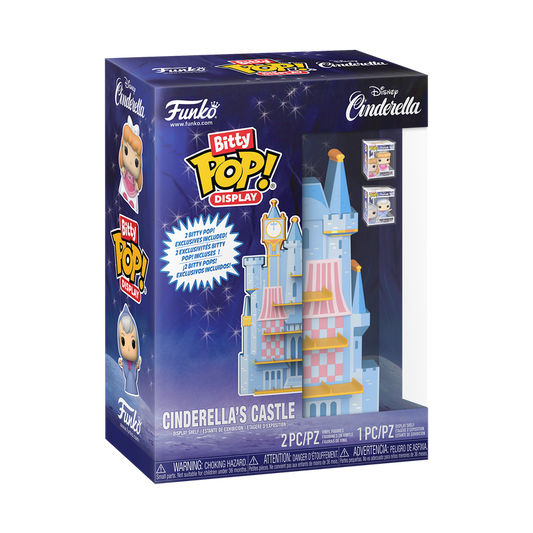 Funko Bitty Pop Display - Disney - Cinderella - Cinderella's Castle