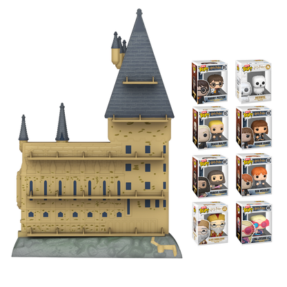 Funko Bitty Pop Display - Harry Potter - Hogwarts Castle